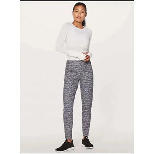 Lululemon Run On Joggers Gray Heathered Size 6